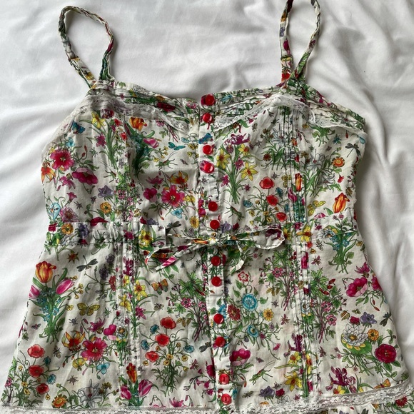 Floral Guess Tank - Picture 1 of 1